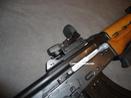 Polymer Picatinny Rail with Mounting Bolts for Yugo PAP M92
